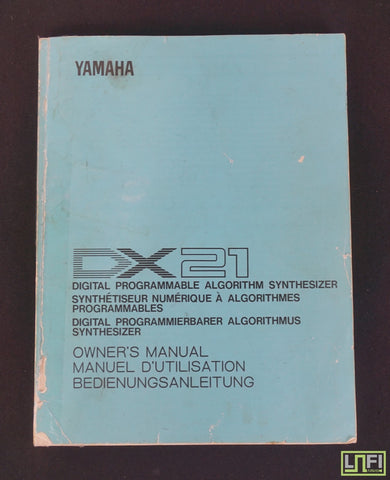 Yamaha DX21 Digital Programmable Algorithm Synthesiser Owners Manual - image 1