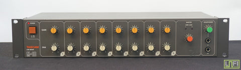 Tascam M-1B Vintage 8 Channel Line Mixer - 2U Rack Mount - 100V - image 1