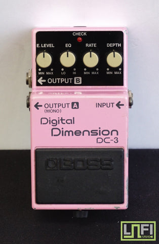 Boss DC-3 Digital Space-D Chorus Pink Electric Guitar Pedal - Blue Label MIJ - image 1