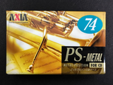 AXIA PS-Metal 74 Type IV Metal Position Blank Audio Cassette Tape - image 1