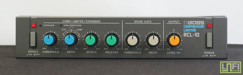 Boss RCL-10 Compressor Limiter 80's Vintage Half Rack Signal Processor  - image 1