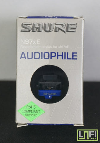 Shure N97xE Stylus for M97xE Cartridge W/ Dynamic Stabiliser Brush In Box! - image 1