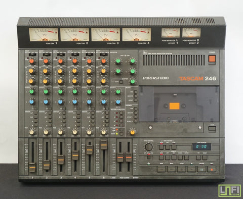 Tascam Portastudio 246 80's 4 Track Multitrack Cassette Tape Recorder - 100V - image 1