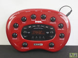 Line 6 Pod XT Ultimate Tone For Guitar - Effects & Amp Model Box / Kidney Bean - image 1