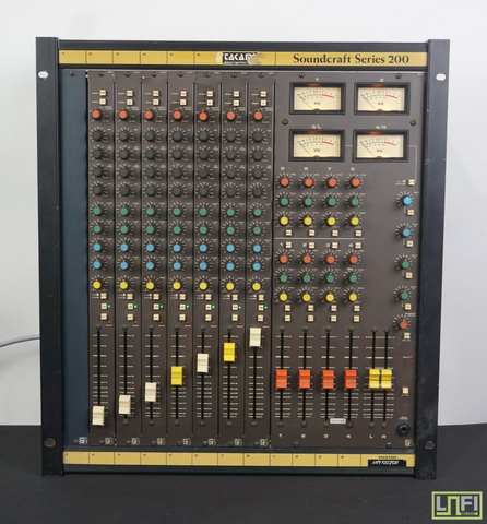Soundcraft Series 200 Vintage 7 Channel Analogue Mixer - 240V - Serviced! - image 1