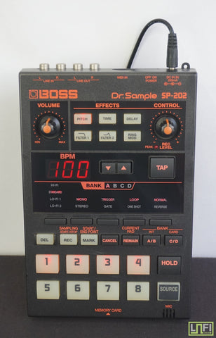 Roland Boss SP-202 Dr Sample Drum Machine Sampler Sequencer Lo-fi W/ FX SP202 - image 1