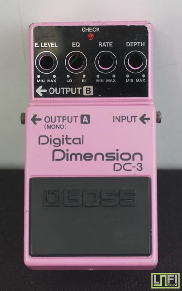 Boss Digital DC-3 Dimension 1988 Vintage Pedal Enclosure / Case