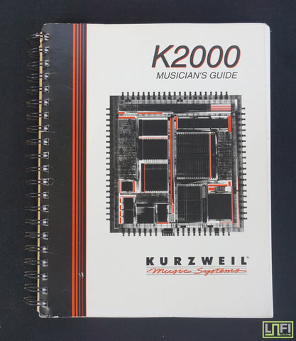 Kawai K2000 Original Musician's Guide / Owners Manual - image 1
