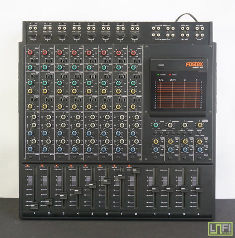 Fostex Model 450 Compact 8 Channel Vintage Analogue Mixer - 100V - image 1