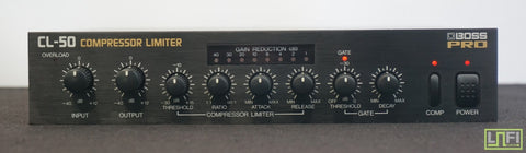 Boss PRO CL-50 Compressor Limiter 1/2U Micro Rack Mount Signal Processor - image 1