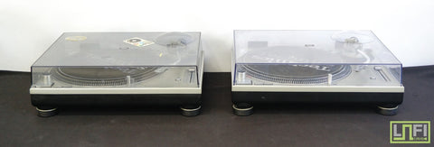 Technics SL-1200 MK3D Professional DJ Turntable Pair - Silver - Serviced 240V - image 1