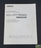 Yamaha EMP700 Stereo Multi-Effect Processor Original Operation Manual - image 1