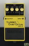 Boss OD-2 Turbo Overdrive 1991 Yellow Electric Guitar Pedal - MIT - image 1