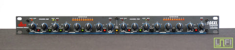 DBX 166XL Classic Compressor / Limiter 1U Rack Signal Processor - 100-120V - image 1