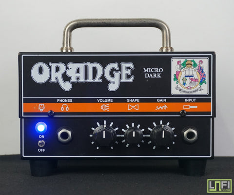 Orange Micro Dark Hybrid Mini Guitar Amp Head 20W w/ FX Loop - image 1