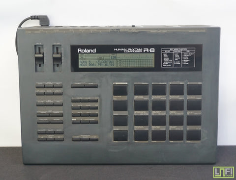 Roland R-8 Human Rhythm Composer Vintage 80s Drum Machine W/ PSU! - image 1