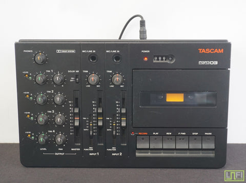 Tascam Porta 03 - 4 Track Analogue Cassette Recorder - Pro Serviced ! - image 1