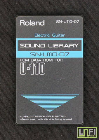 Roland Sound Library SN-U110-07 Electric Guitar PCM DATA ROM FOR U-110 - image 1