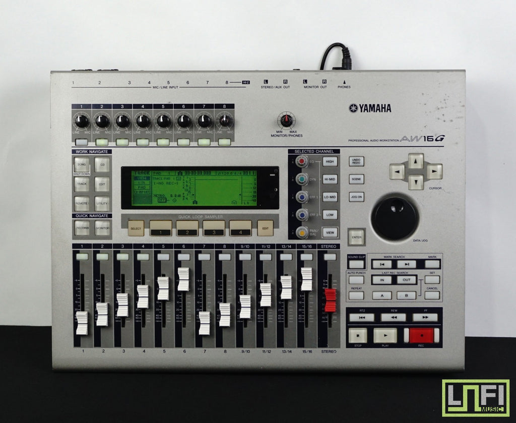 Yamaha AW16G Professional Audio Workstation - Digital Multi-Track