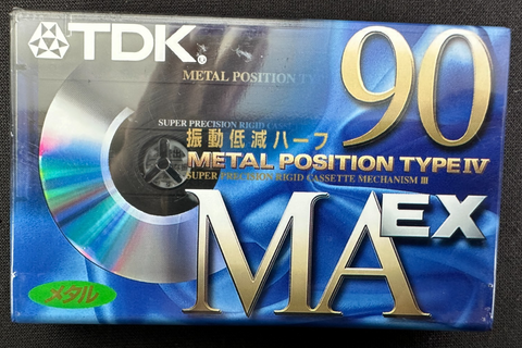 TDK MA-EX 90 Type IV Metal Position Blank Audio Cassette Tape - Sealed! NOS - image 1