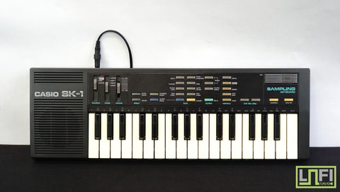 Casio SK-1 Portable Sampling Keyboard Vintage Lofi Polyphonic Sampler - image 1