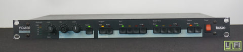 Lexicon PCM-60 80's Digital Reverb 1U Vintage Effects Rack 240V - image 1