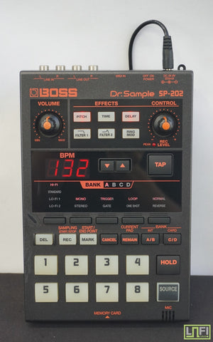 Roland Boss SP-202 Dr Sample Drum Machine Sampler Sequencer Lo-fi W/ FX SP202 - image 1