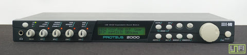 E-MU Proteus 2000 Vintage MIDI Module Classic Synthesiser Sounds 1U Rack Unit - image 1