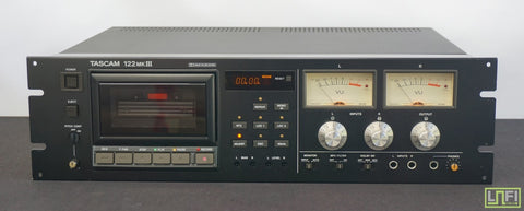 Tascam 122 MKIII 3 Head Professional 90's Cassette Deck - Serviced 122MKIII - image 1