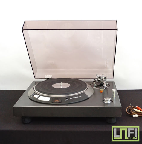 Denon DP-6000 W/ SAEC WE-308 Long Type Tone Arm Hifi Audiophile Turntable - 100V - image 1