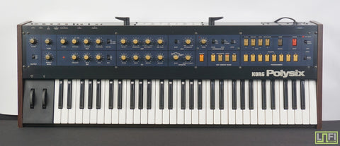 KORG Polysix Vintage Polyphonic Analogue Synthesiser - 100V - Serviced! - image 1