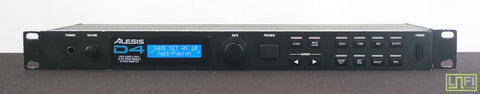 Alesis D4 90's High Sample Rate 16 Bit Drum Module 1U Rack Mount Unit - image 1