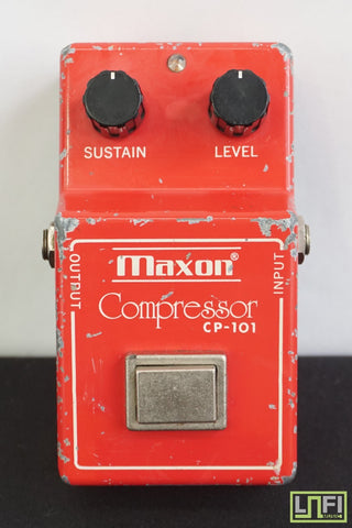 MAXON CP-101 Compressor 1980s CA3080 Caramel Switch Guitar Effects Pedal - MIJ - image 1