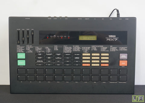 Yamaha RX7 Vintage Programmable Digital Drum Rhythm Machine Sequencer MIDI RX-7 - image 1