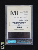 KORG M1 MPC-OEX Program Data / Combi - Factory Sounds / Preload Data Card - image 1