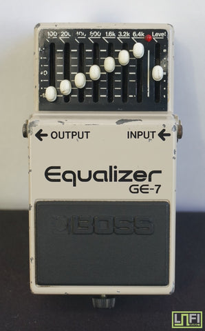 Boss GE-7 7 Band Equaliser - 1987 Model - Made In Japan - image 1