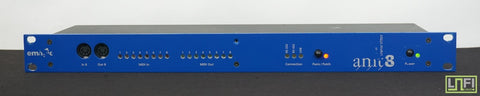 Emagic AMT8 8x8 USB MIDI Interface Patchbay 1U Rackmount - image 1