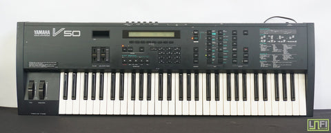 Yamaha V50 Vintage 80's Digital 4 Operator FM Synthesiser - 100V - image 1