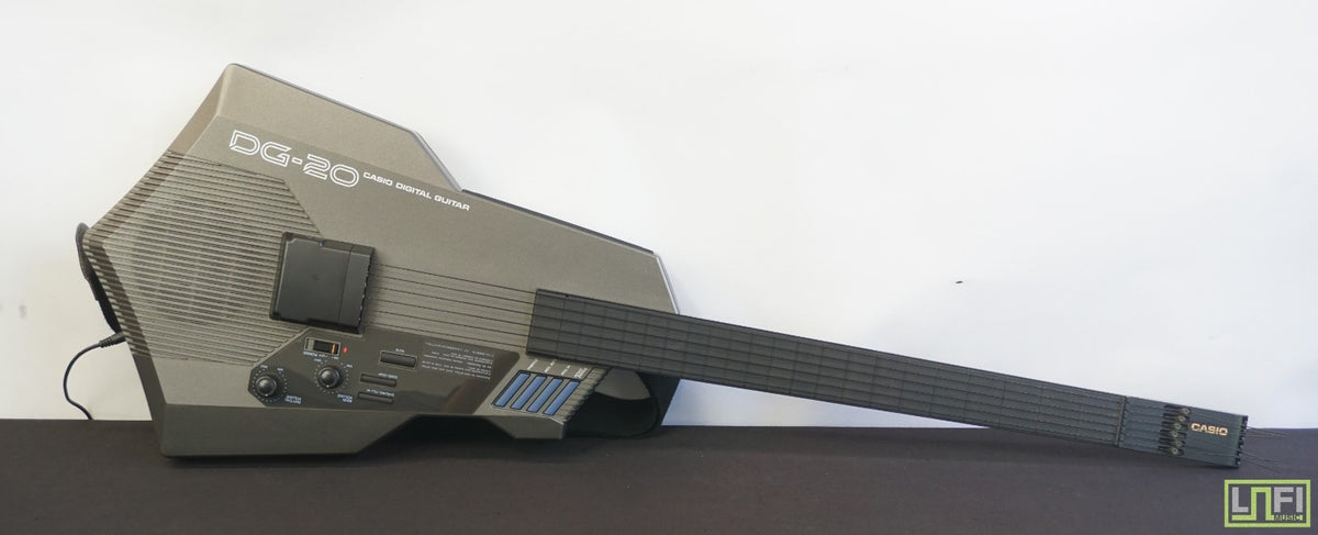 Casio DG-20 Vintage 80's Digital MIDI Controller Guitar