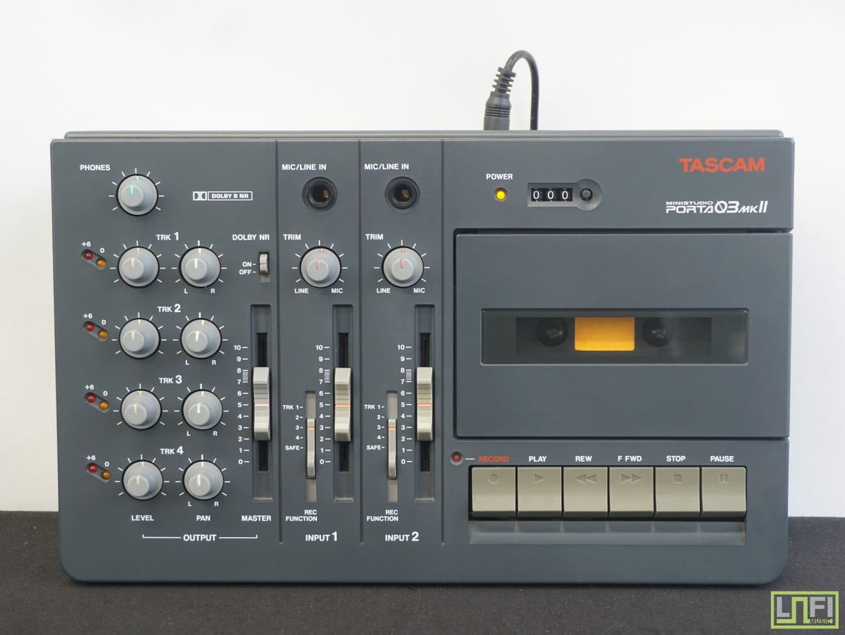 Tascam Porta 03 MK ii - 4 Track Analogue Cassette Recorder - Pro