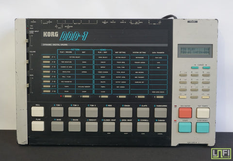 Korg DDD-1 Digital Dynamic Drums 80s Drum Machine - 100V - image 1