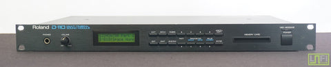 Roland D-110 80's MIDI Multi Timbral Sound Module 1U Rack Synthesiser - 100V - image 1