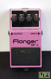 Boss BF-2 Flanger - 1981 Vintage Purple Guitar Effects Pedal Black Label - MIJ - image 1