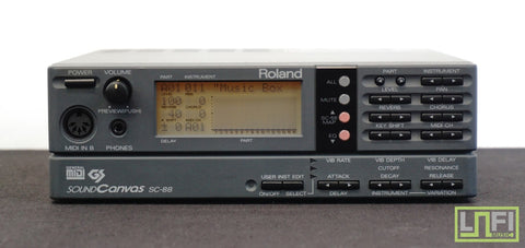 Roland Sound Canvas SC-88 Polyphonic Sound Module w/ Effects & MIDI - 100V - image 1
