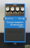 Boss CS-3 2000's Blue Compression Sustainer Guitar Effects Pedal - MIT - image 1