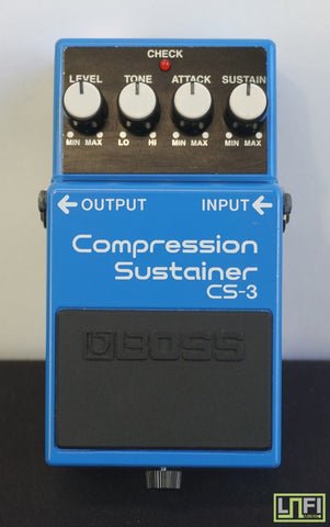 Boss CS-3 2000's Blue Compression Sustainer Guitar Effects Pedal - MIT - image 1