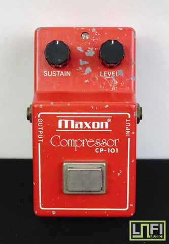 MAXON CP-101 Compressor 1980s CA3080 Caramel Switch Guitar Effects Pedal - MIJ - image 1