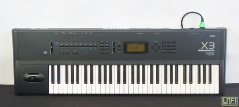 Korg X3 Music Workstation Synthesiser Keyboard 61-Key AI2 1990's - 100V - image 1