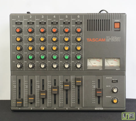 Tascam M-06 ST 6 Channel Vintage Analogue Mixer - 100V - image 1
