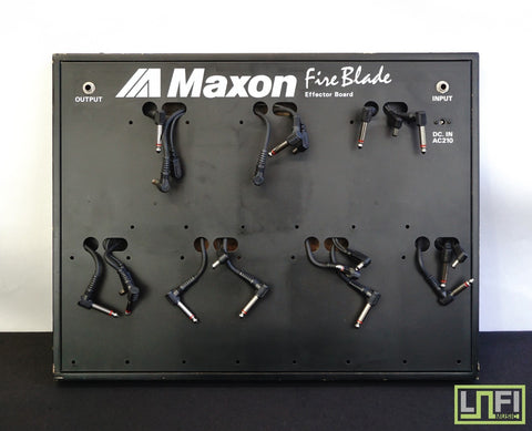 Maxon FireBlade Guitar Effects Pedal Board For 7 pedals - image 1